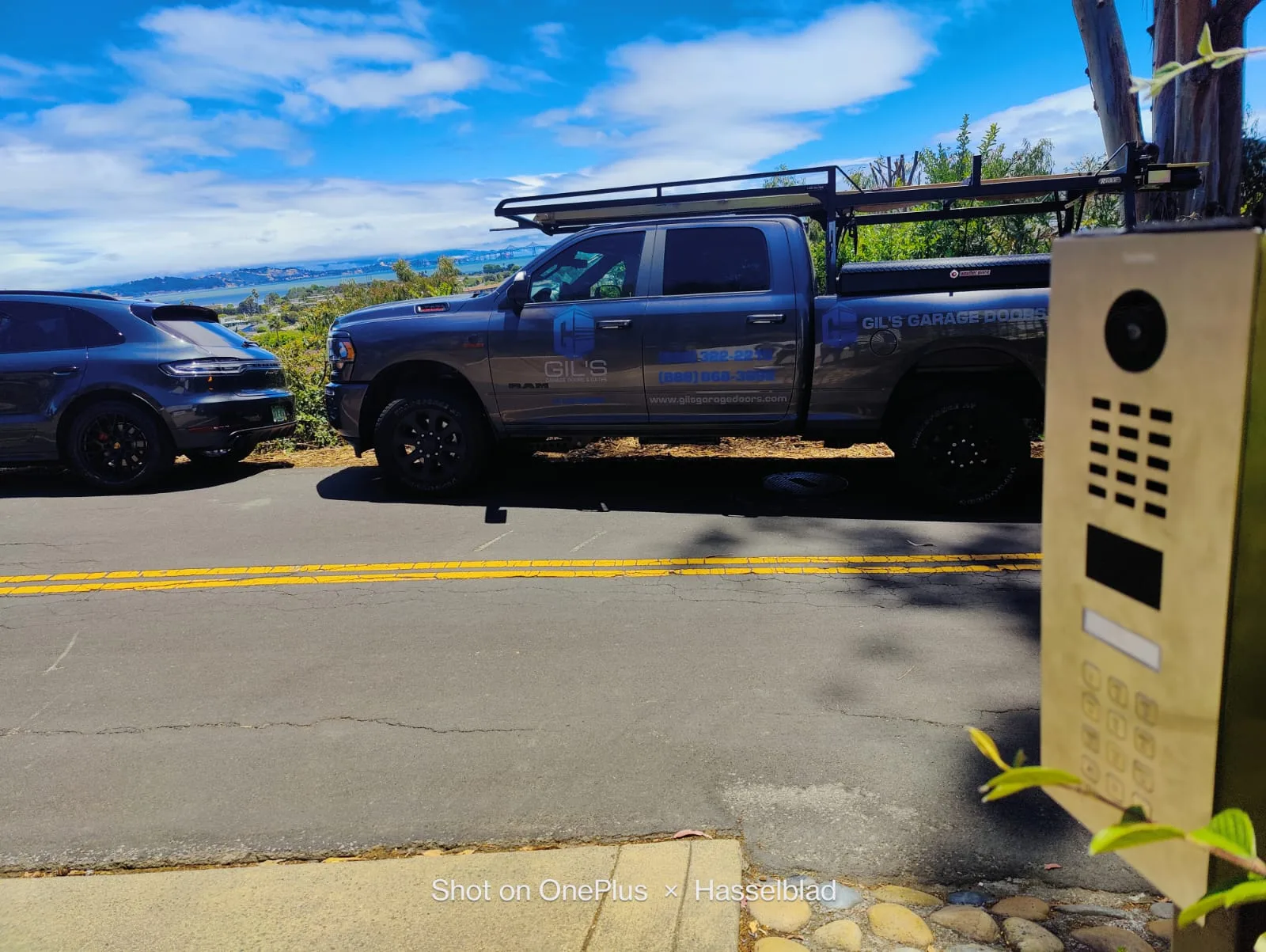 Doorbird and truck